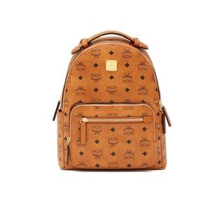 MCM Stark 32 Cognac Backpack
